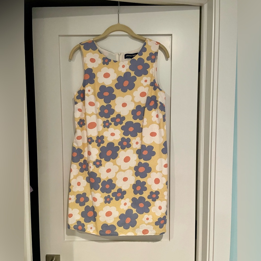 Princess Highway Retro Inspired Yellow Floral Shift Dress